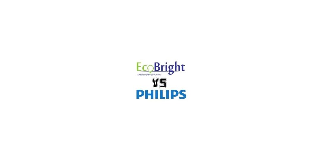 Led lampen test: EcoBright versus Philips
