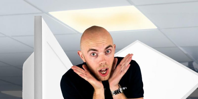 Verkleurde panelen