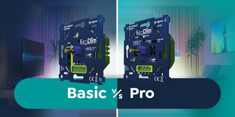 Led dimmer Zigbee Basic vs. Zigbee Pro