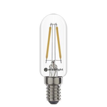 Led lamp E14 dimbaar 2.5 watt 250 lumen 2700 kelvin extra warm wit | Filament buislamp