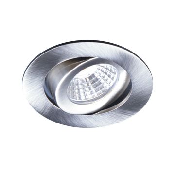 Led inbouw spotje dimbaar 5 watt 450 lumen 1800 – 2700 dim to warm | Nikkel