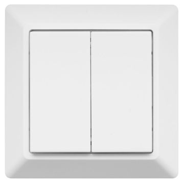 Wandschakelaar Zigbee | draadloos | wit