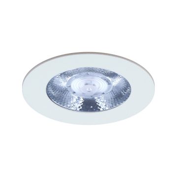 Led meubelspot 4 st dimbaar 3 watt 240 lumen 2700 kelvin lage inbouw incl trafo | Mat wit