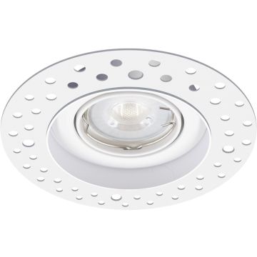 Led inbouw stuc spot trimless wit | GU10 5 watt 350 lumen 2700 kelvin