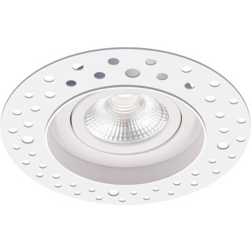 Led inbouw stuc spot trimless wit 5 watt 650 lumen 2700 kelvin
