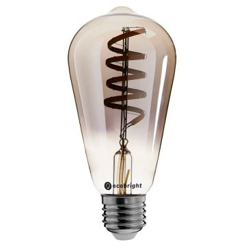 Led lamp E27 dimbaar 5 watt 300 lumen 2000 - 4000 kelvin dim to warm | Touchlink edison