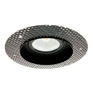 Led inbouwspot trimless zwart 5 watt 450 lumen