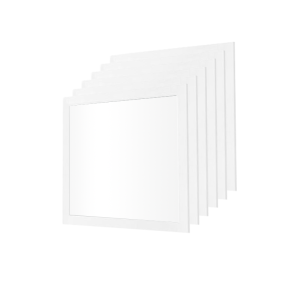 Voordeelpak 6x Led paneel 60x60 4000K naturel wit Basic