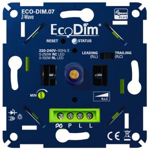 Led dimmer inbouw 0 - 250 watt ECO-DIM.07 Z-Wave