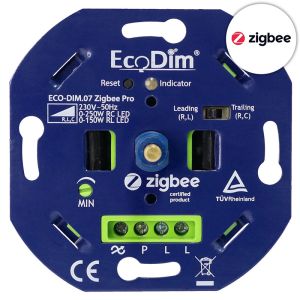 Zigbee led dimmer draai 0-250W | ECO-DIM.07 Zigbee Pro