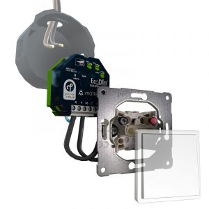 PEHA Tastdimmer Matter 250W | ECO-DIM.10 Matter + PEHA pulsdrukker