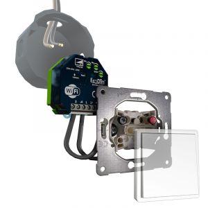 PEHA Tastdimmer WiFi 250W | ECO-DIM.10 WiFi + PEHA pulsdrukker