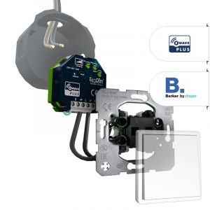 Berker Tastdimmer Z-Wave 250W | ECO-DIM.10 Z-Wave + Berker pulsdrukker