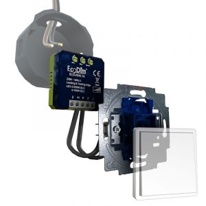 Busch-Jaeger Tastdimmer 250W | ECO-DIM.14 + Busch-Jaeger pulsdrukker