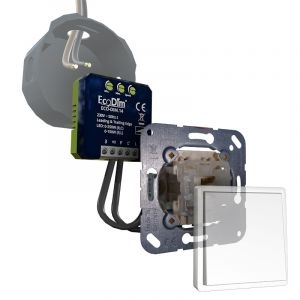 JUNG Tastdimmer 250W | ECO-DIM.14 + JUNG pulsdrukker