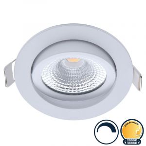 Dimbare led inbouwspot wit, dim to warm, kleine inbouwdiepte, IP54