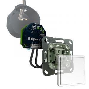 Gira Tastdimmer Zigbee 250W | ECO-DIM.10 Zigbee + Gira pulsdrukker