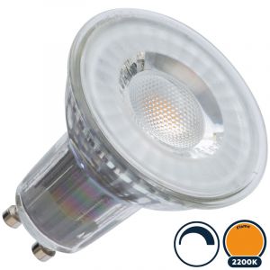 GU10 led spot dimbaar 2200K/flame 5W - Basic