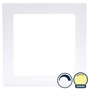Led downlight opbouw 170mm 3000K (12W) dimbaar Pro