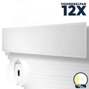 Voordeelpak 12x led paneel 30x120 3000K/4000K/6000K Pro