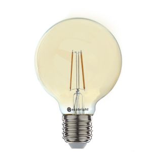 Led lamp E27 wel dimbaar 2.5 watt 2200 kelvin filament globe