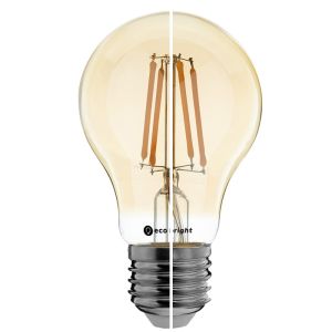 Led lamp E27 wel dimbaar 6 watt 2000 - 3000 kelvin filament bulb