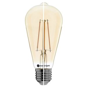 Led lamp E27 wel dimbaar 6 watt 2000 - 3000 kelvin filament edison