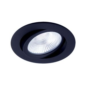 Led inbouwspot dimbaar 5 watt 550 lumen 2200 kelvin zwart
