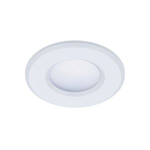 Led inbouwspot dimbaar, mini, IP44, extra warm wit, wit, 28mm