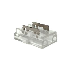 Led strip connector, Draad naar strip, voor led strips warm wit COB, 24V
