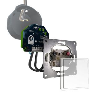 Led tast dimmer 0 - 250 watt ECO-DIM.10 Matter Peha