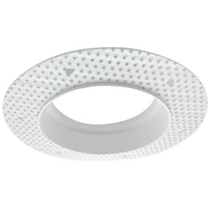 Stucframe trimless spot armatuur wit