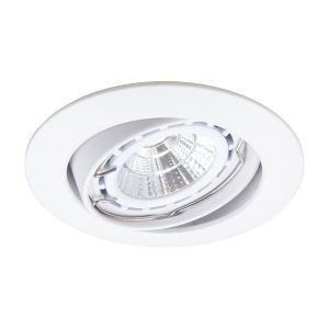 Led inbouwspot GU10 dimbaar 5 watt 335 lumen 2700 kelvin Halogeen Look | Mat wit 