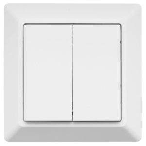 Wandschakelaar Zigbee | draadloos | wit