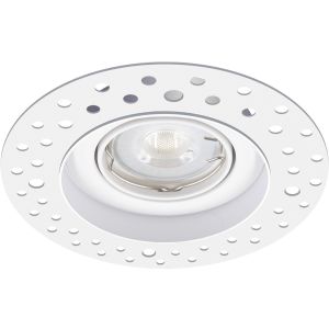 Led inbouw stuc spot trimless wit | GU10 5 watt 350 lumen dim to warm