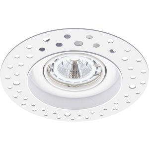 Led inbouw stuc spot trimless wit | GU10 5 watt 335 lumen Halogeen Look