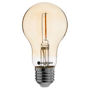 Led lamp E27 niet dimbaar 1 watt 2200 kelvin filament bulb