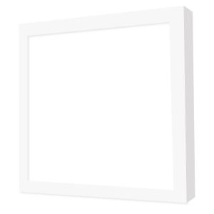Led panelen 6 stuks opbouw 60 x 60 cm 4000 kelvin helder wit Plug & Play dimbaar