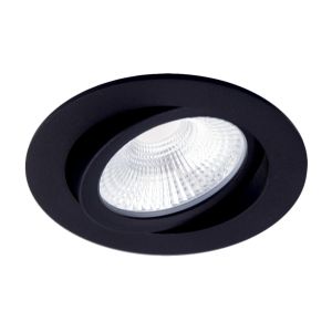 Led inbouwspot zwart 8 watt 430 lumen 2700 - 5700 kelvin | Zigbee